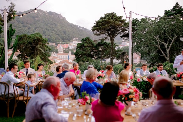 atmosphere shot of guests during speeches