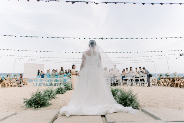 bride from behind