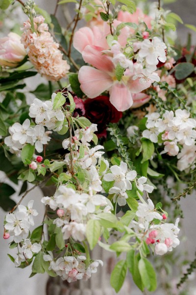 up close shot of flowers bouquet