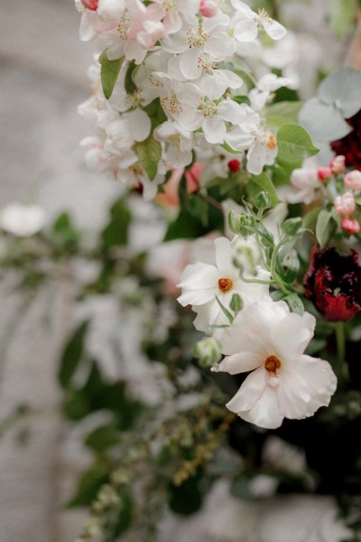 close up of flowers bouquet