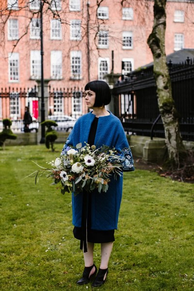 Brides in Coats That Utterly Wowed Us! Bridal coats, bride wearing coat