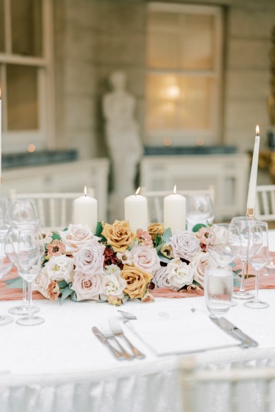 Tablescape at Tankardstown House Orangery