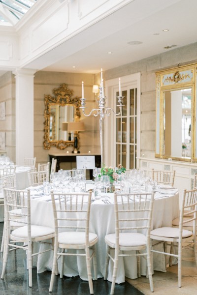 Tablescape at Tankardstown House Orangery