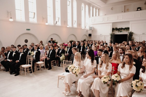 guests seated in audience