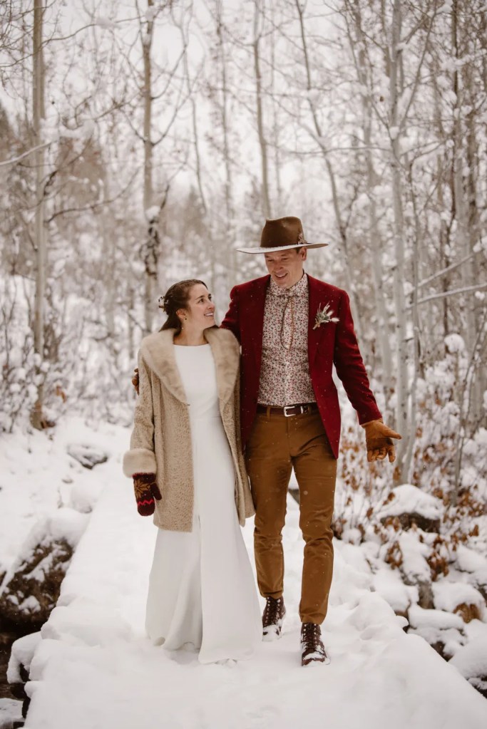 Winter Warmers | winter wedding style for the groom