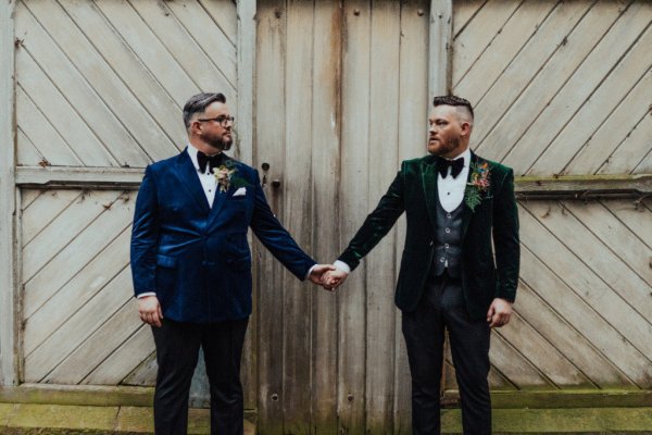 Winter Warmers | winter wedding style for the groom