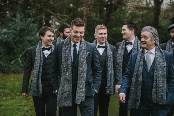 Winter Warmers | winter wedding style for the groom