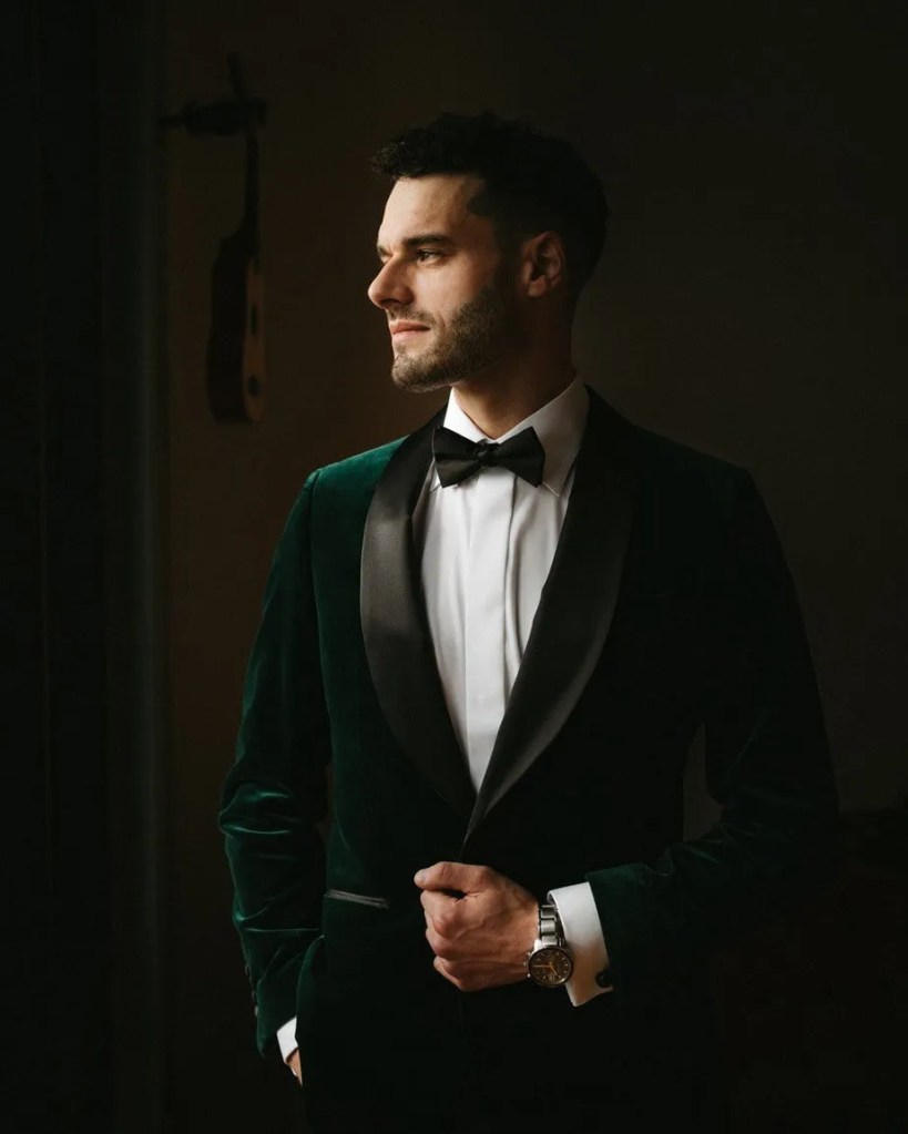 Winter Warmers | winter wedding style for the groom