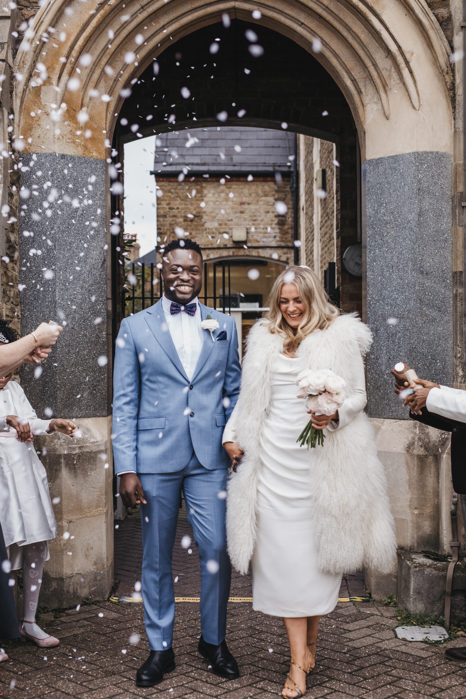 Brides in Coats That Utterly Wowed Us! Bridal coats, bride wearing coat