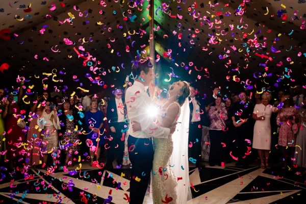 Amazing Wedding Confetti Pictures | See more on onefabday-com