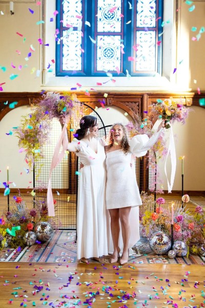 Amazing Wedding Confetti Pictures | See more on onefabday-com