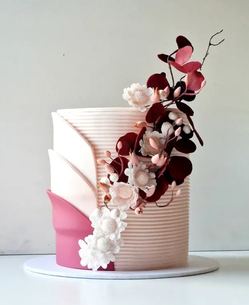 Pretty Spring Wedding Cakes | One Fab Day