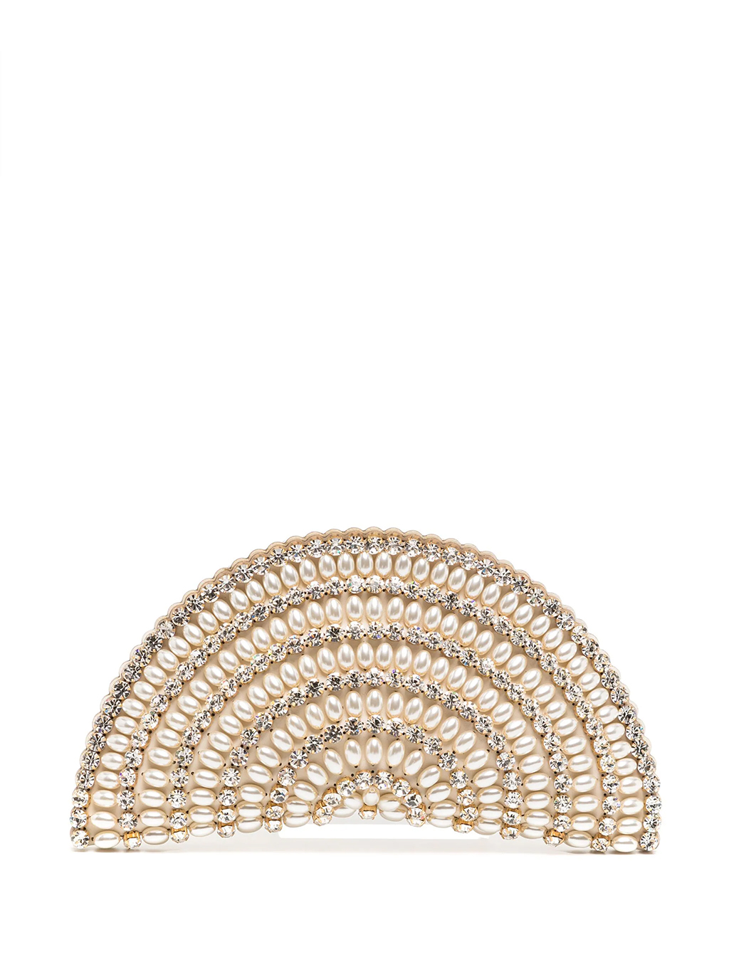 Vanina Nuit Etoilée crystal-embellished clutch bag