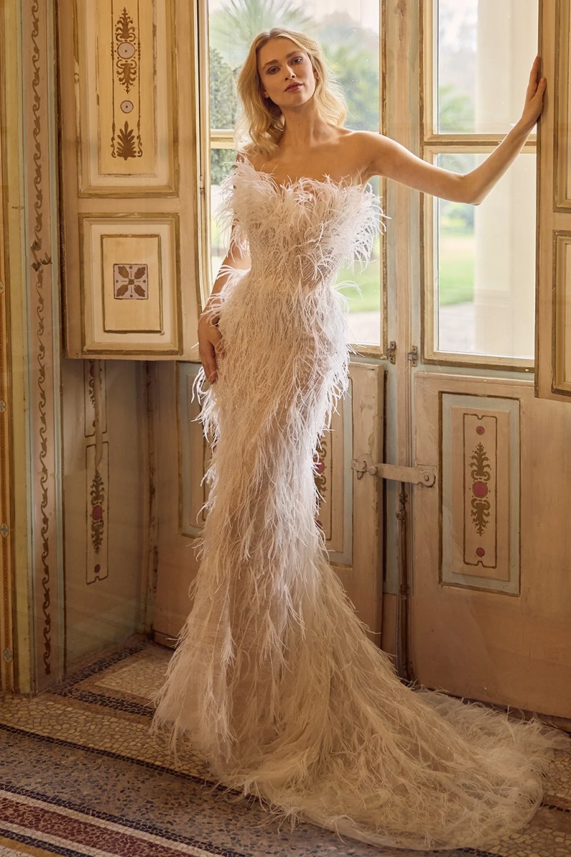 Ines Di Santo Fall 2024 wedding dress